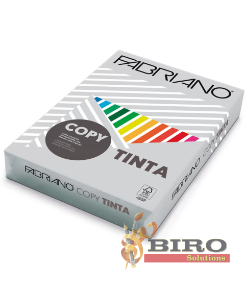 Hîrtie colorată A4 FABRIANO Tinta Grigio, 160 gr/m2, 250 foi, pastel, gri